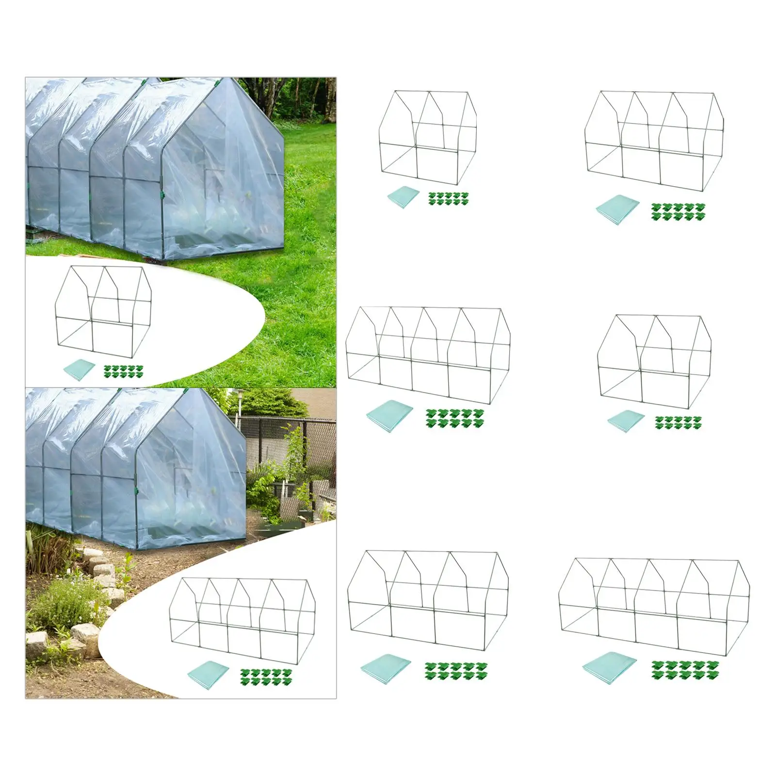 Mini Greenhouse Portable Garden Greenhouse for Indoor Outside Vegetable