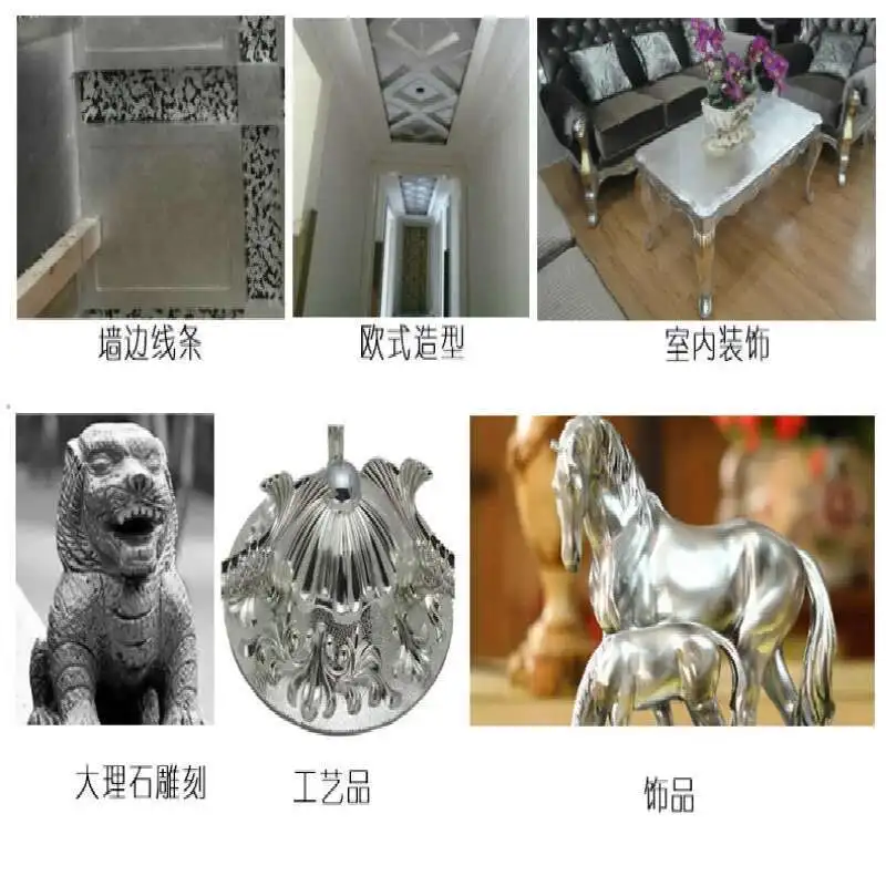 1kg 2000 mesh Flash silver powder pigment silver diamond metal powder pigment,Painting process decoration