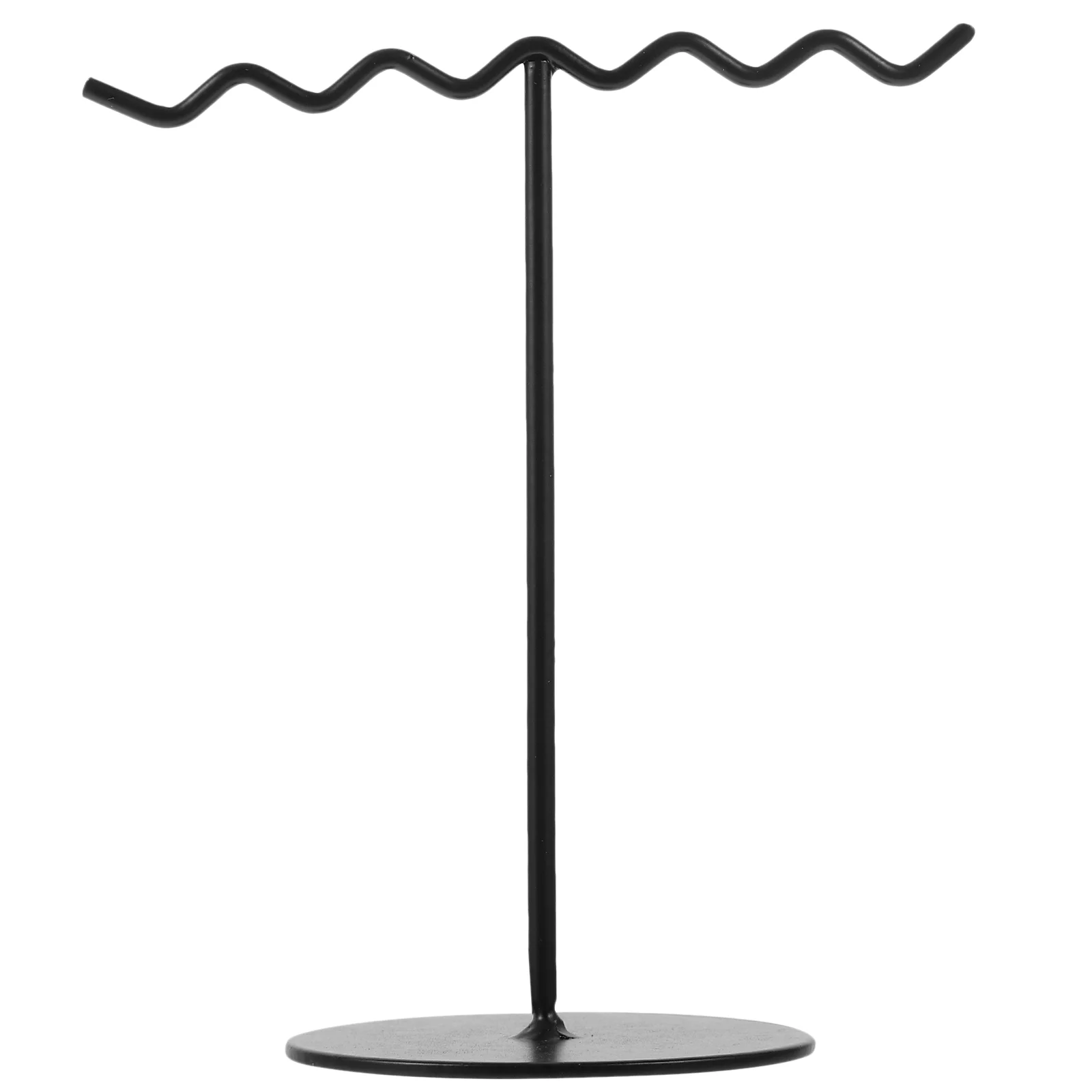

T Shape Metal Earrings Display Holder Stand Jewelry Storage Rack T-Bar Necklace Tree Organizer Tabletop Bracelet Hanging Tower