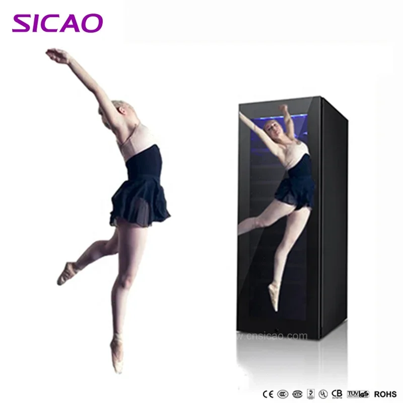 Sale The Best Luxury Commercial Single Zone Big Red Wine Room Refrigeration Unit Refrigerator Cellar for Furniture Kitchen