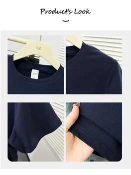 2025 صيف جديد جودة عالية عادية تي شيرت مثير قصيرة الأكمام موضة الاتجاه الصلبة النساء الملابس Y2k القمم 5