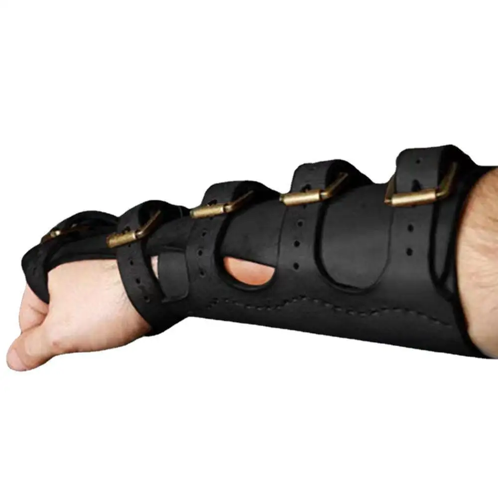 Vintage Medieval Renaissance Viking Wristguard Leather Armor Handguard Cosplay Props