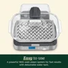 STM-1000 Cook Fresh Digital Glass Steamer, One Size, Stainless Steel 5
