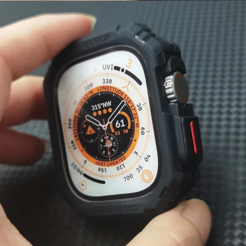 Carbon Fibre Rubber Protective Bumper Frame