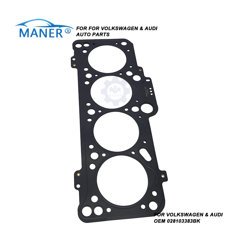 

MANERI 028103383BK Автозапчасти для двигателя прокладка головки цилиндра для Audi 80 Vw Polo Passat Golf Caddy Seat Skoda 1989-2003