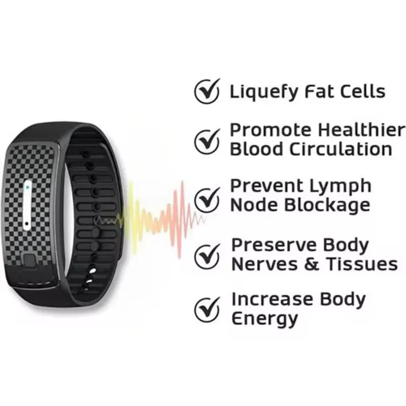 Smart Band M30 Practical Ultrasonic Body Shape Wristband Smart Magnetic Lymphatic Detox Bracelet Heart Rate Fitness Pedometer Wristbands
