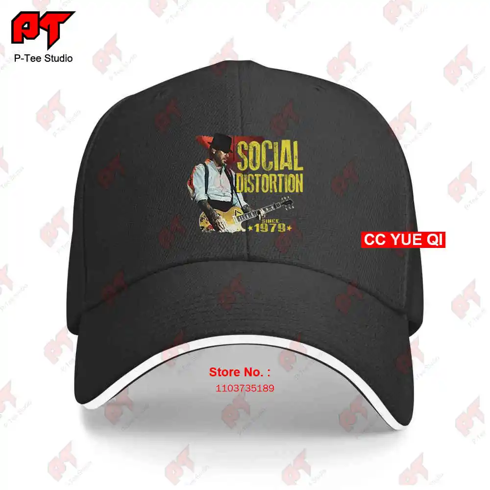 Бейсболки с искажением в стиле панк рок-группы Mike Ness для гитаристов, бейсболка для грузовика 7S4J
