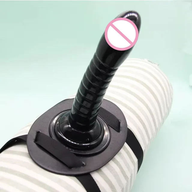 Tragbares Damen-Höschen zum Anziehen mit Saugdildo-Aufsatz – freihändiges Kissenhalterungsdesign, Spielzeug für Paare und Erwachsene für den Intimbereich