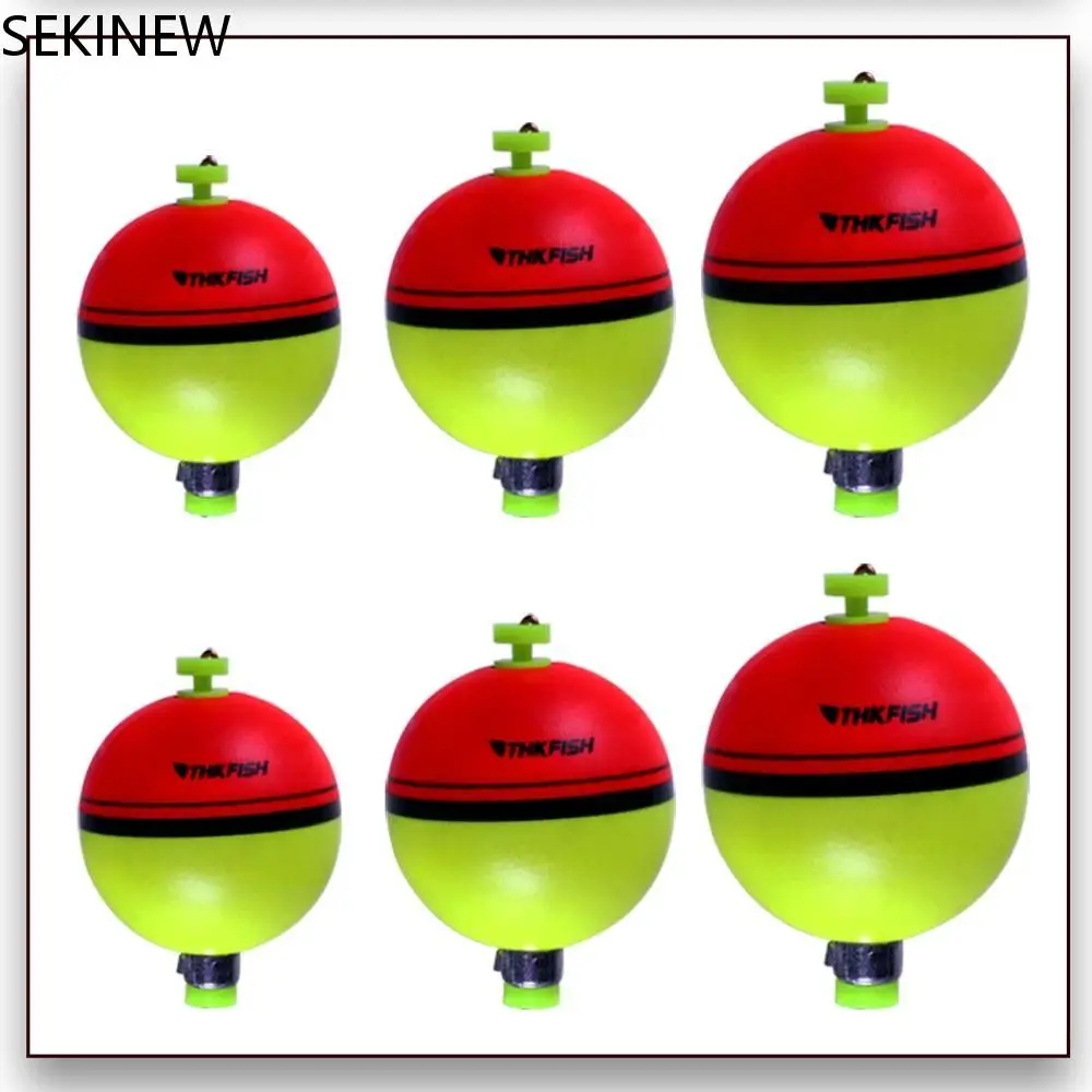 

25mm 40mm 50mm Fishing Ball Bobbers EVA Weighted Fishing Float Bobber Marker Hard Round Ball Foam Float Sea Fishing