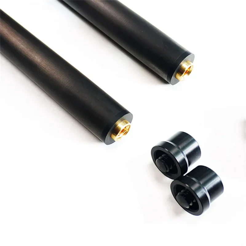 カーボンファイバービリヤードシャフト 13.9mm ベークライトチップ