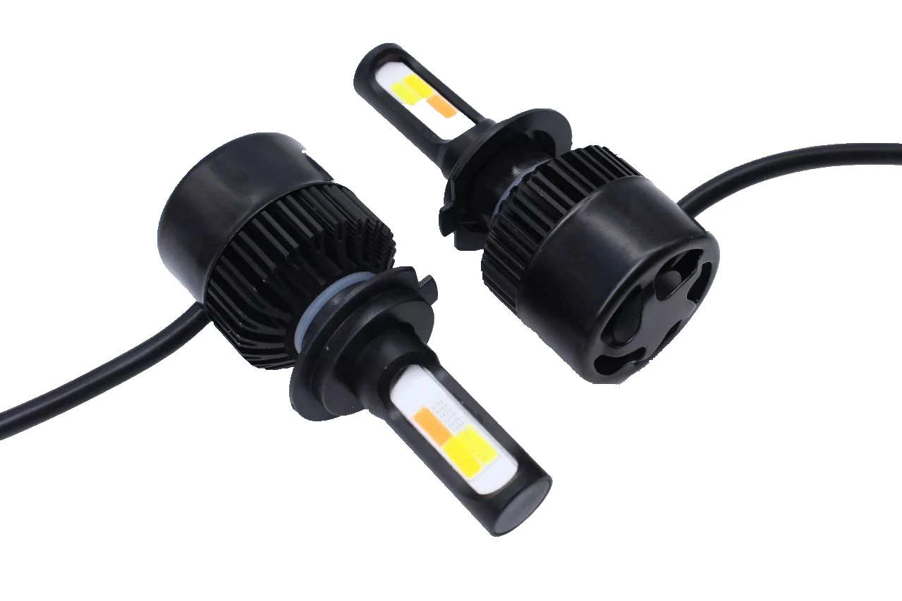 4Colors Strobe 60W Bulb Car Headlight H4 H7 LED Car Headlight Lamp Car Flashing Fog Light H8 H9 H11 9005 9006 LED Foglight Bulb
