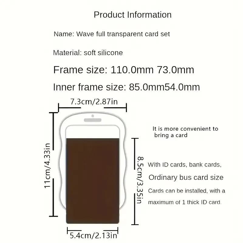 Retractable ID Holder with Keychain & Wrist Strap - Secure & Stylish Card Accessory