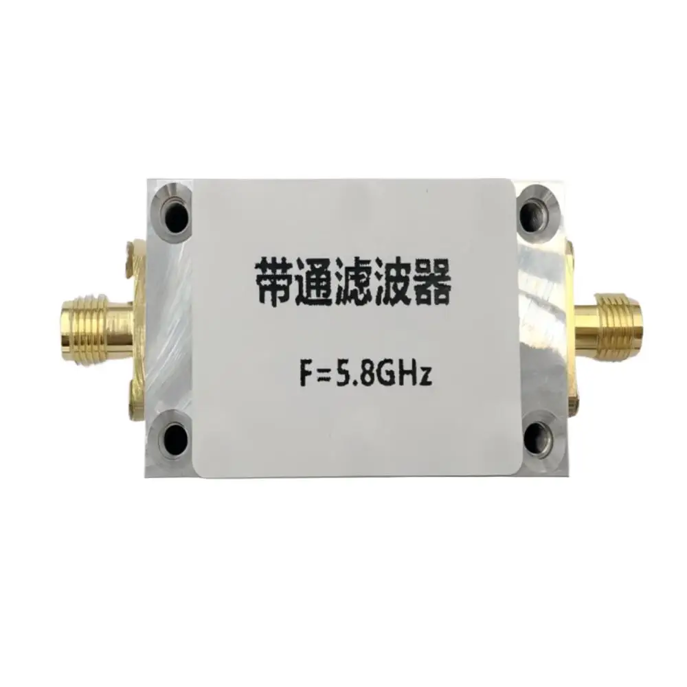 

Фильтр Bandpass 5,8 ГГц, беспроводной фильтр передачи изображения, Wi-Fi и другой приемник, анти-заклинивание, выделенный SMA