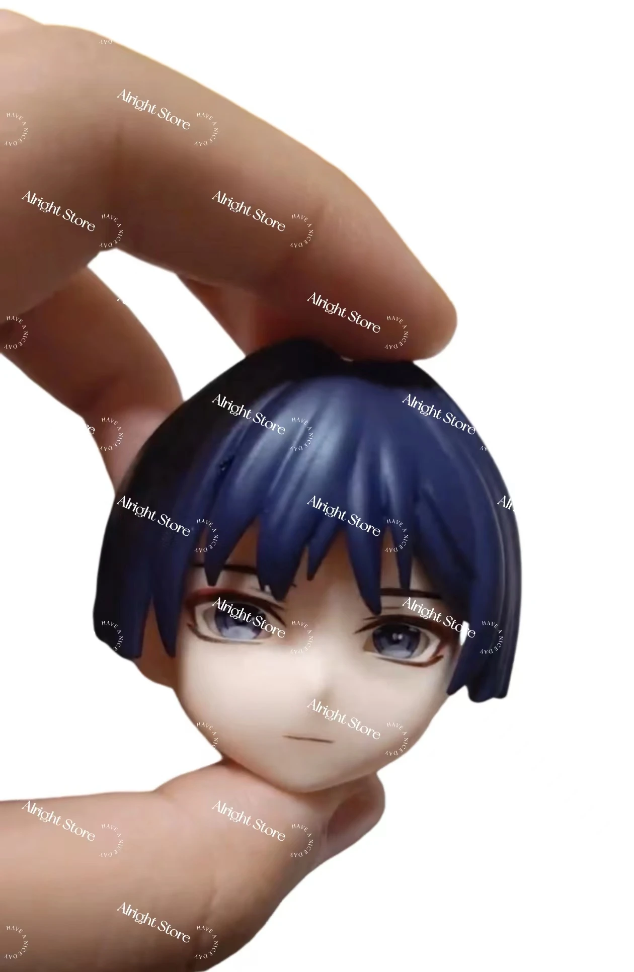 Handmade Wanderer OB11/OB22 BJD Cosplay Wig Genshin Impact Ob22 FacePlate Doll Accessory