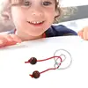 8pcs/Set Metal Montessori Puzzle Toys Wire Iq Mind Brain Teaser Puzzles Children Adult Interactive Game Reliever Educational Toy 3