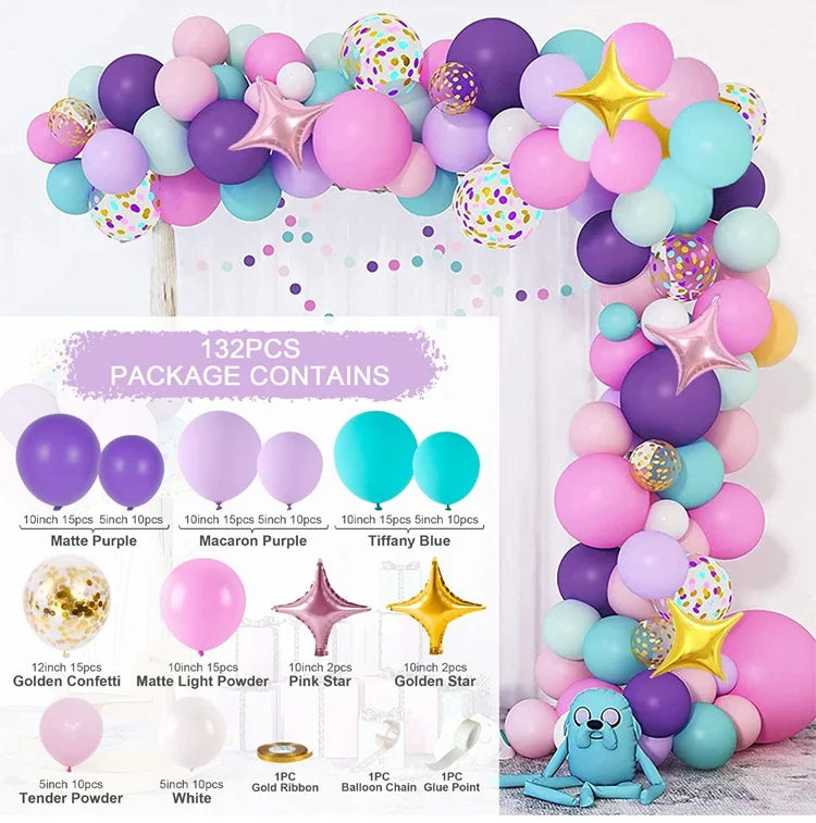 Kit de arco de guirnalda de globos de plata azul marino, globos de confeti,  decoración de fiesta de cumpleaños para niños, Baby Shower, decoración de  graduación, suministro de boda