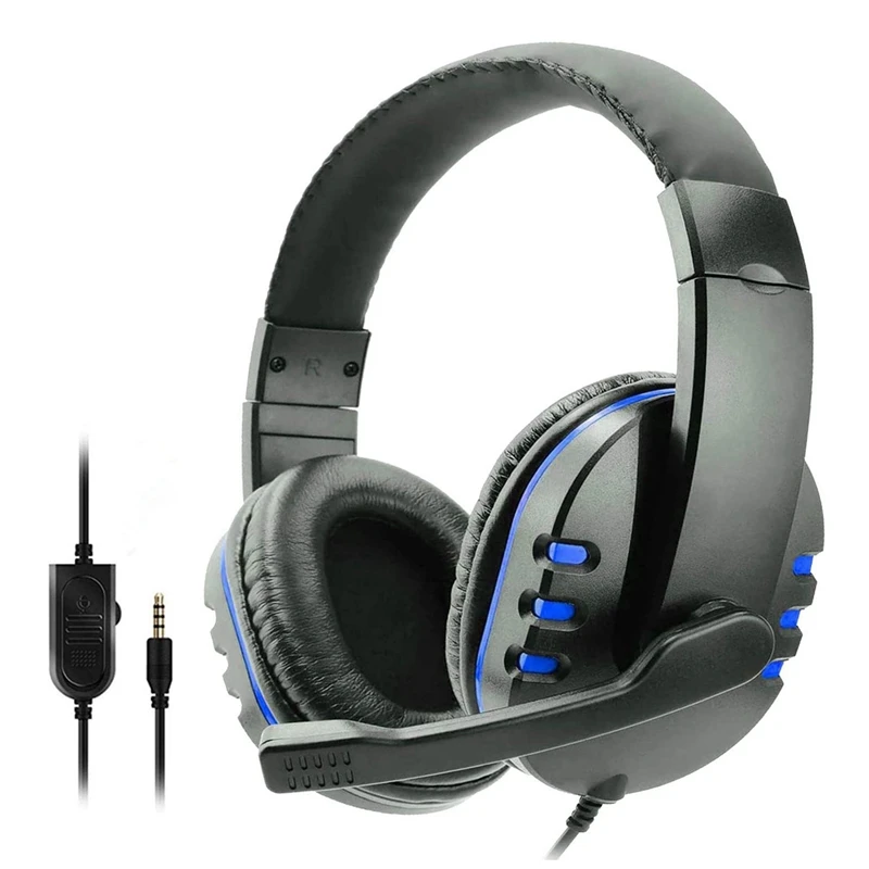 Le Migliori Offerte Cuffie Cablate Con Microfono Cuffie Per Computer Da Gioco Con Suono Stereo Per Telefono Portatile Per Sony Ps5 Ps4