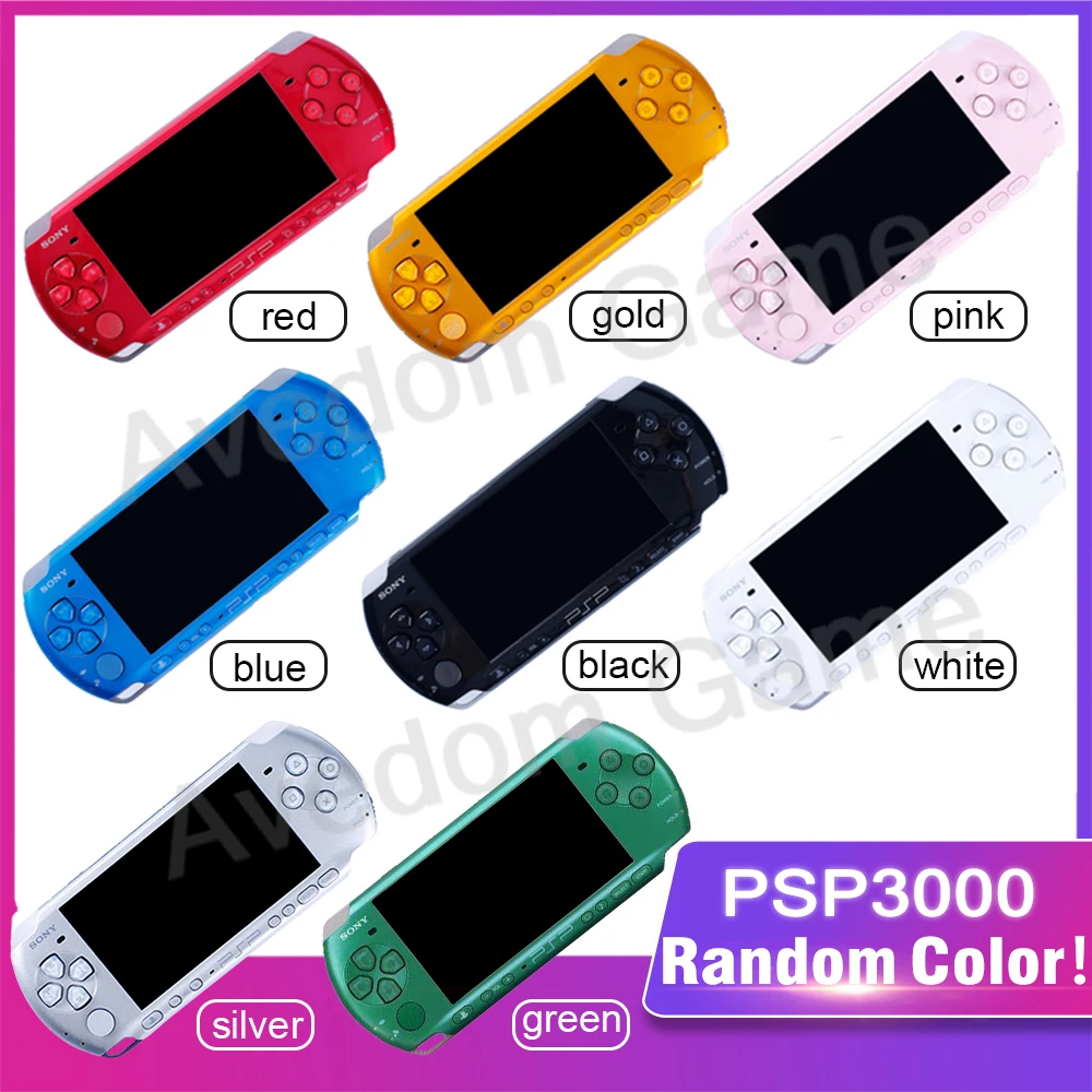 Psp Originale 3000 Psp Ricondizionato Per Console Di Gioco Sony Psp Console Di Gioco Portatile Giochi Gratuiti Per Psp