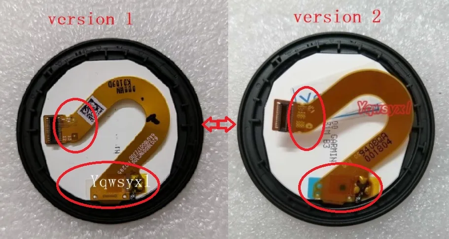 Tela Lcd para Garmin Precursor 945 Peça de Reposição para Relógio Esportivo Caixa Frontal Peça de Reparo Original - Imagem 3