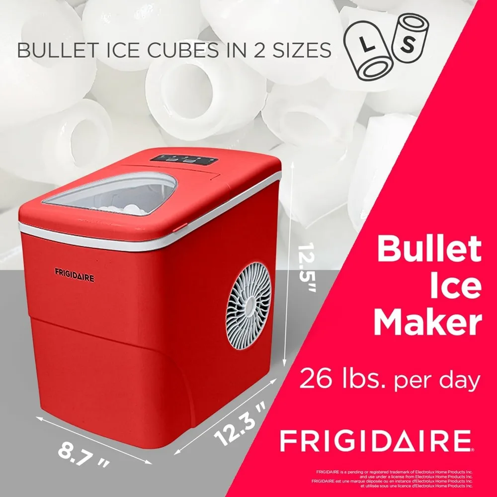 Counter top Portable, 26 lb per Day Compact Ice Maker Machine