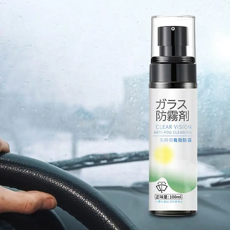 For RV Glass Cleaner Spray Invisible Windshield Defogger Cleaner Spray Car Window Interior Anti-Fog For Window Visors