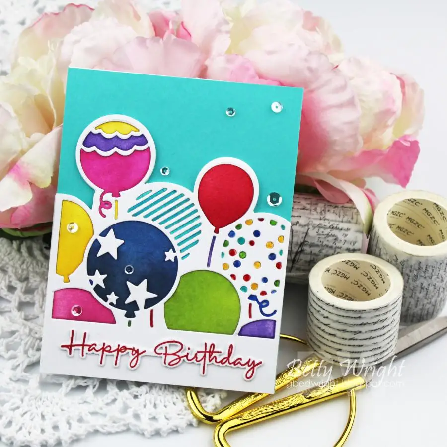 Birthday Your Way Letter Metal Cutting Dies Stamps Craft Embossing Make Paper Greeting Card Making Template DIY Handmade 2023