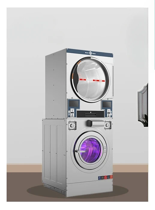 Washer, Washer Dryer, Coin Operated, Commercial, Laundry, Remote Control, Stacking 6