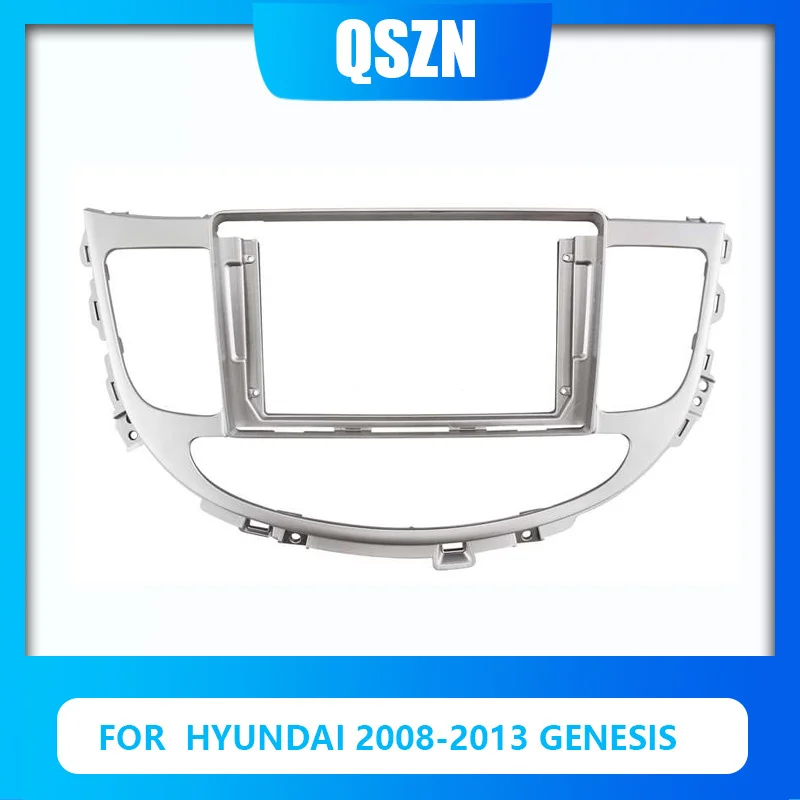 

Автомобильный радиоприемник Fascia Для Hyundai Genesis 2008-2013 мультимедийный плеер 2 Din головное устройство рамка Комплект Авто Стерео панель крышка Держатель