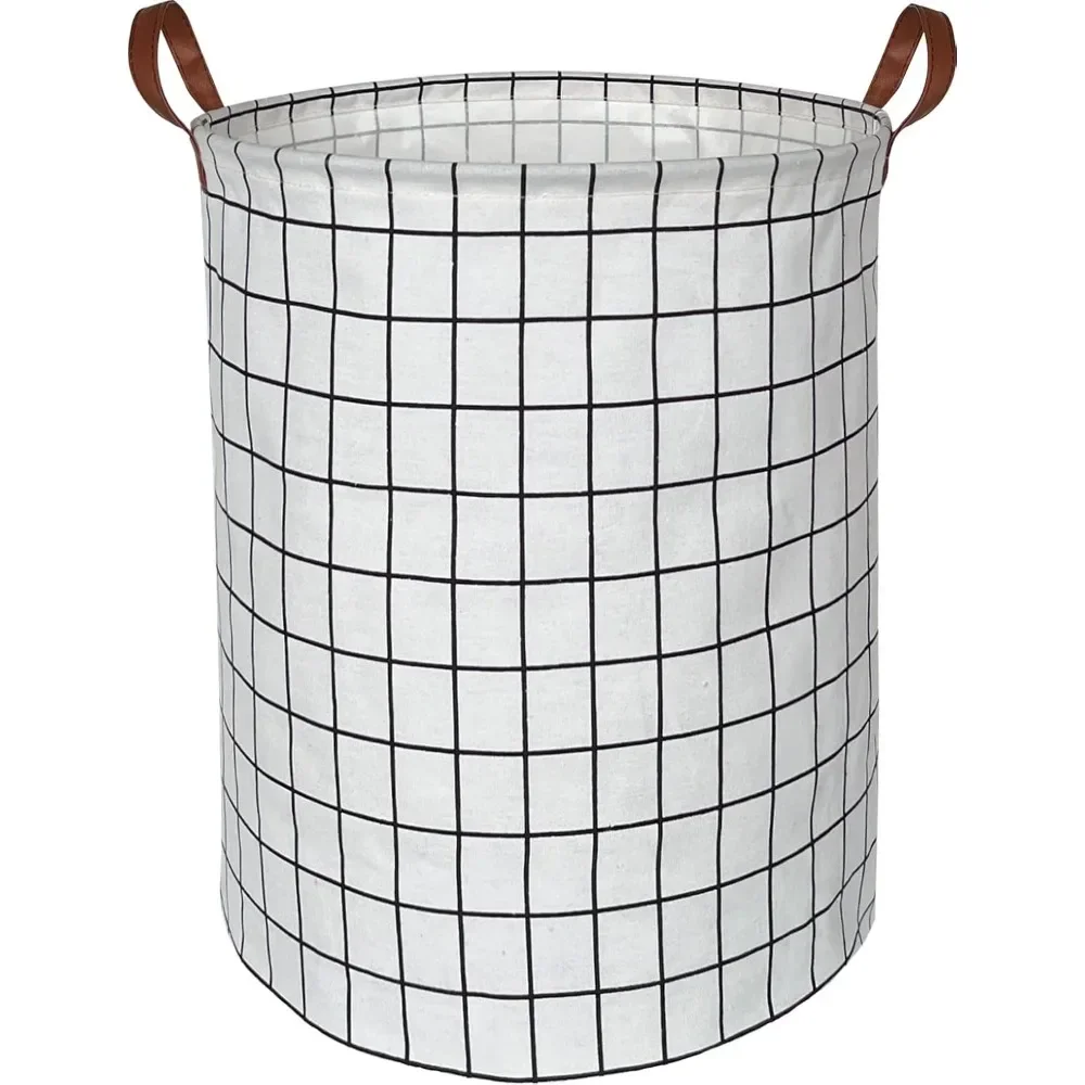 Dirty Clothes Basket Laundry Basket Portable for Toy Clothing Storage Bucket Waterproof Laundry Organizer 1pc