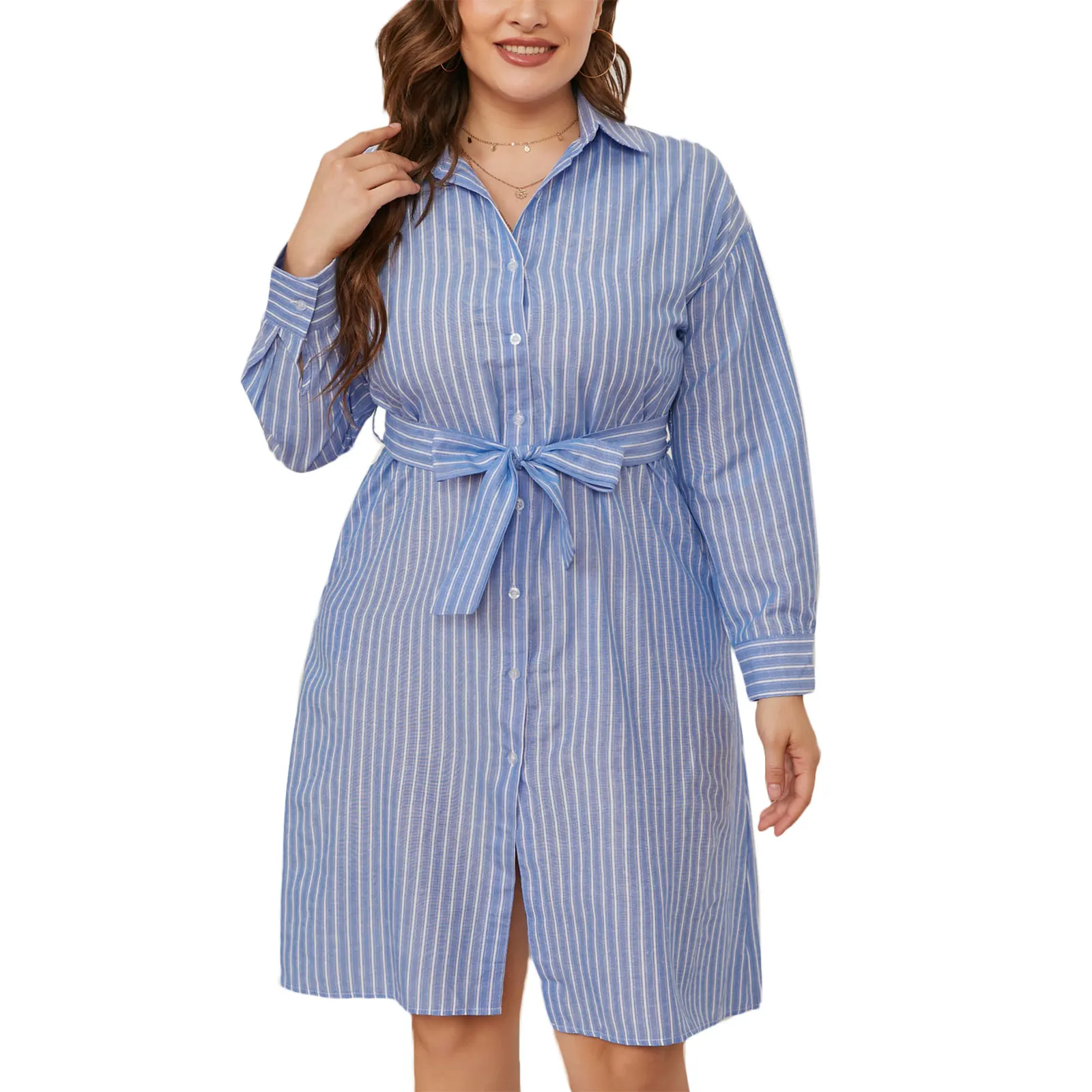 big w blue shirt