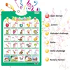 Sports Wall Chart Talking Poster Interactive Toddler Alphabet Learning Best Educational Gift for Boys Girls Ages Letter Sounds 5