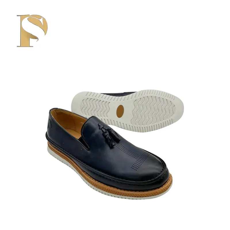 2025 New men's PU formal shoes senior places formal comfortable men's shoes 5