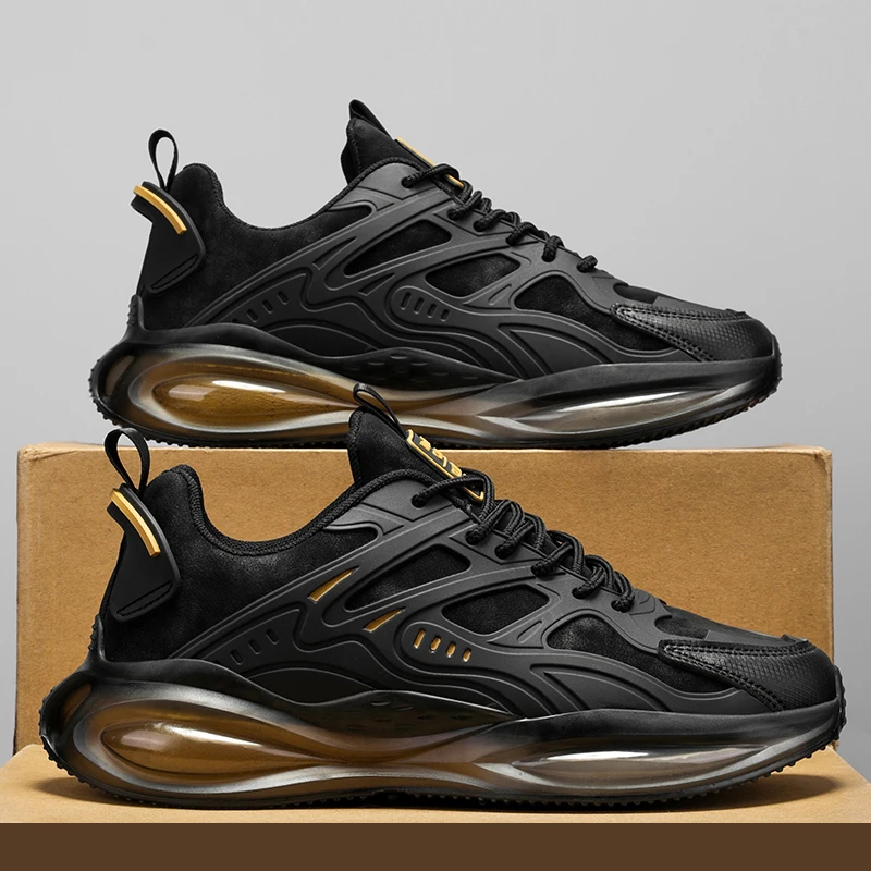 Comfortable and Stylish Men's Casual Sneakers - Solid Color, Round Toe Design, Lightweight Fabric Upper, Non-Slip and Wear-Resistant Sole, Breathable Fabric Insole, Suitable for Outdoor Running and Everyday Wear -