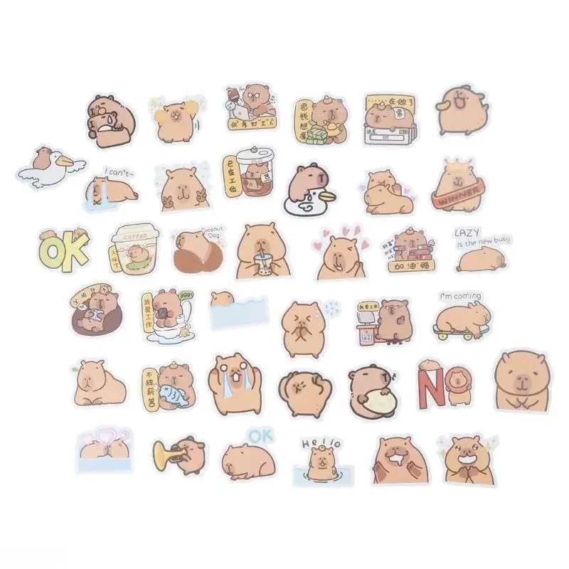 D08B 21Pcs 학생 학교 문구 용품 필통 종이 클립 지우개 펜 눈금자