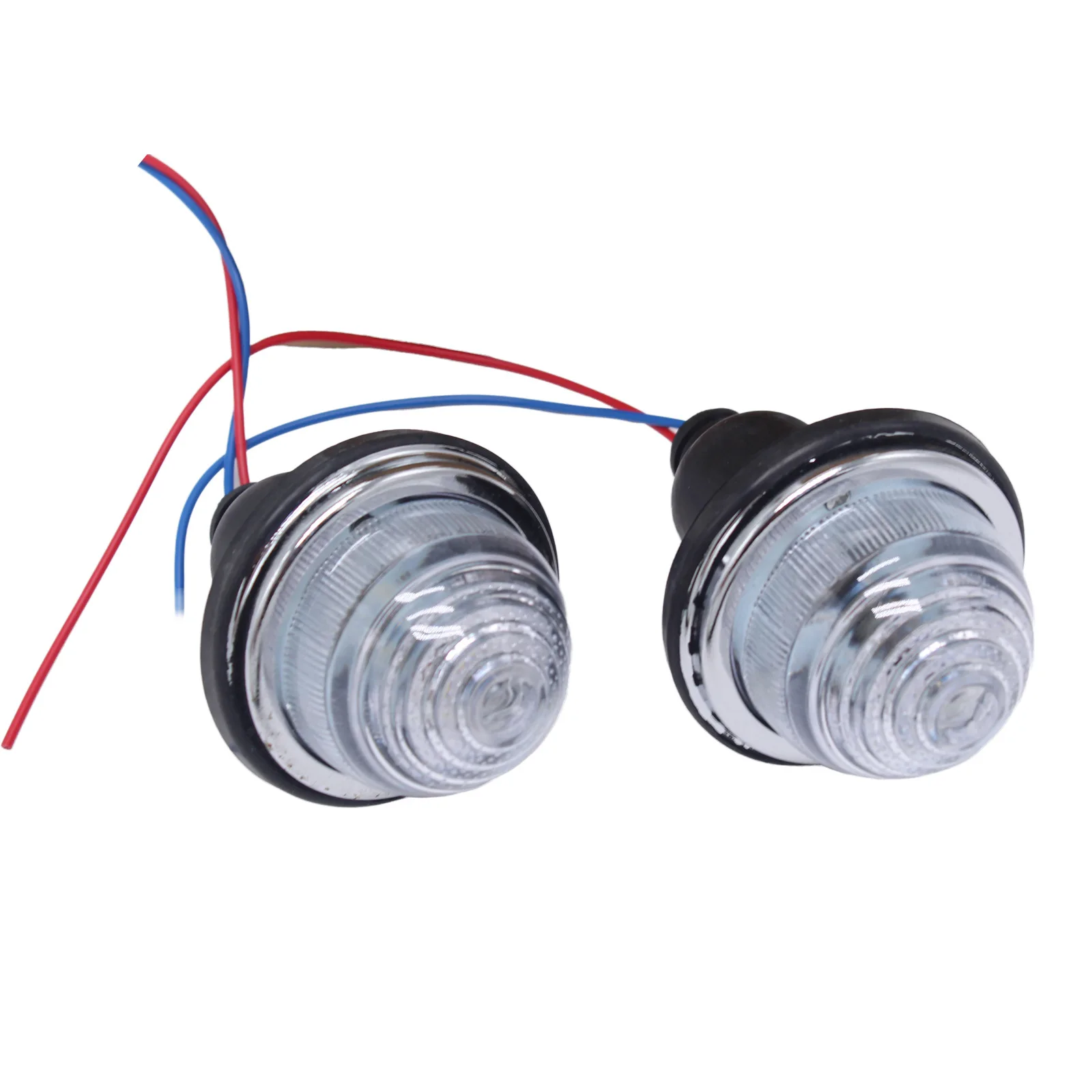 2 adet 72mm dönüş sinyali fren stop lambası LPB630 klasik Mini Morris Minor Land Rover Lucas için L594 1958-1986 DC 12V