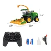 Remote Control Combine Harvester Tractor 2.4Ghz Farm Vehicle Toy with Light Steam Spray for Kids Chiristmas Birthday Gift 6