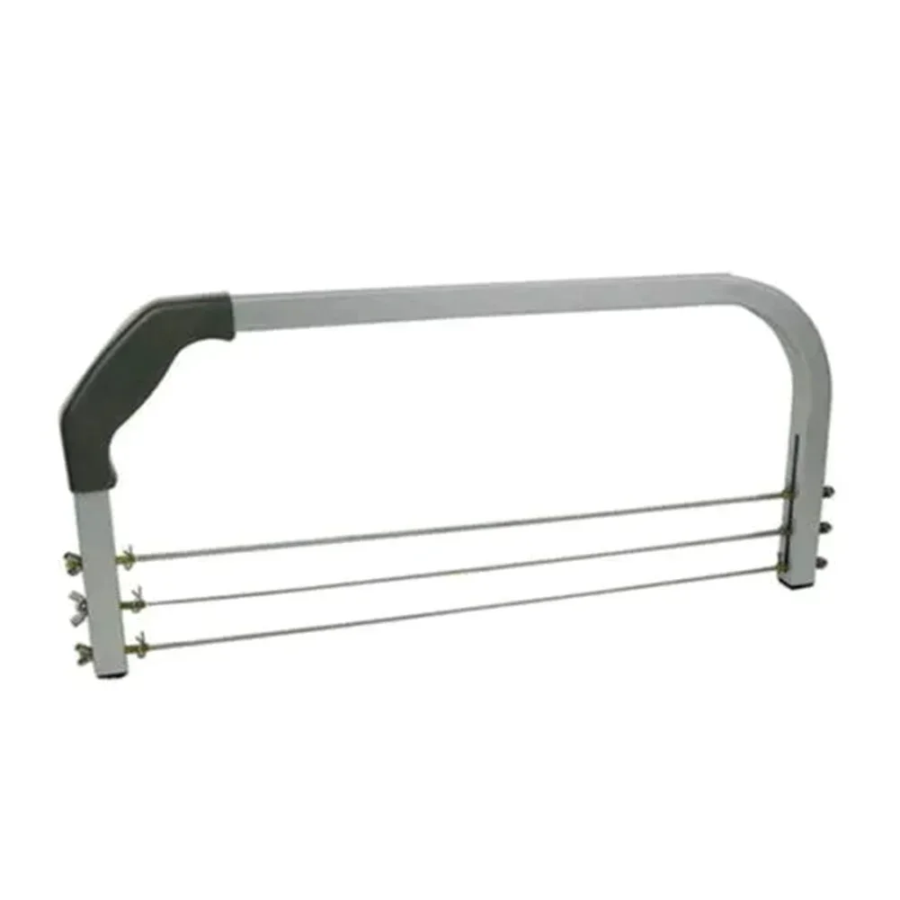 Cake Cutter Leveller 3 Blade Wire Slicer for Layering and Decorating Marked Measuring Guide Comfort Grip Handle