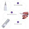 10 Pcs Tattoo Marker Skin Pen Oil Ink Painting Pencil Art Supplies Positioning Marking Surgical White Fine Tip Brushes Medical 5