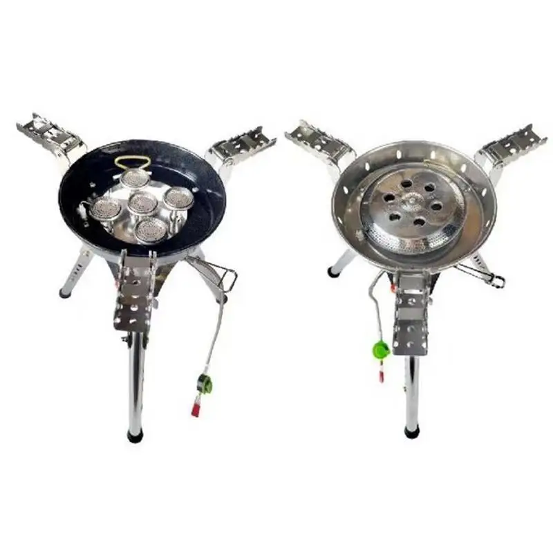 

BRS69 Outdoor Camping Gas Stove Portable Foldable Gas Burner Hiking Camping Picnic Windproof Stove 4360W Outdoor Propane Stove