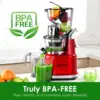 Slow Masticating Juicer Machine, With 3.26" Wide Feed Chute for Whole Fruits 4