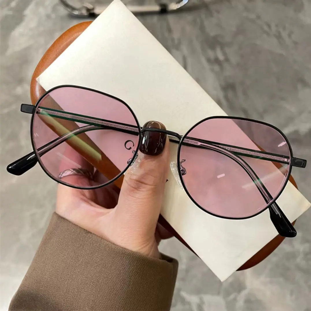 

Luxury Photochromic Anti Blue Light Myopia Glasses Women Men HD Nearsighted Eyeglasses Diopters -0.5 -1.0 -1.5 -2.0 -3.0 To -6.0