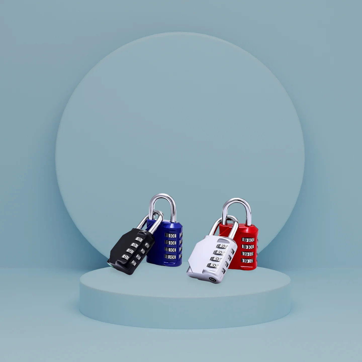 Description Picture 3 of itemMini Cabinet Door Lock Home Backpack Luggage Bag Student Dormitory Jian Shengfang Padlock 4 Digit Password Anti-theft Lock