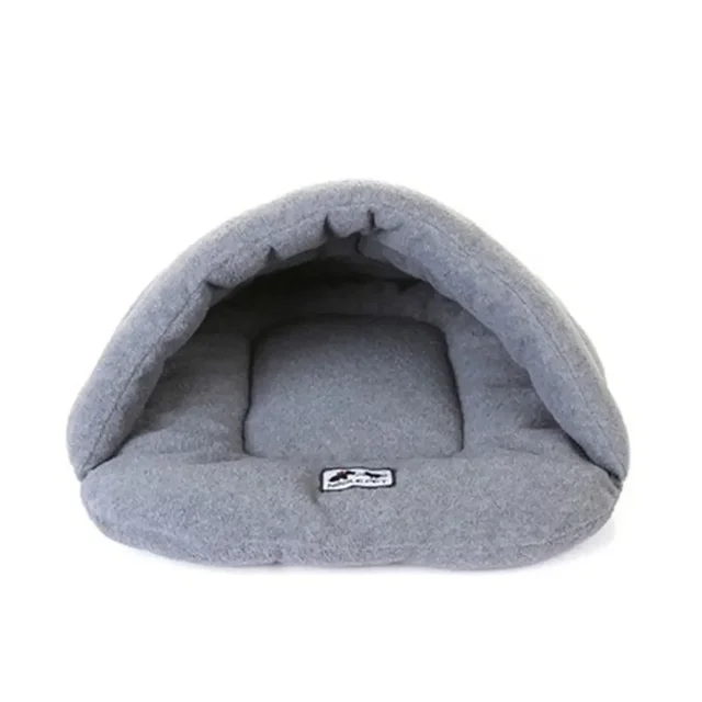 Warm fleece pet sleeping bag pet kennel dog kennel cat kennel rabbit kennel large kennel pet house sleeping mat kennel Pet nest 6