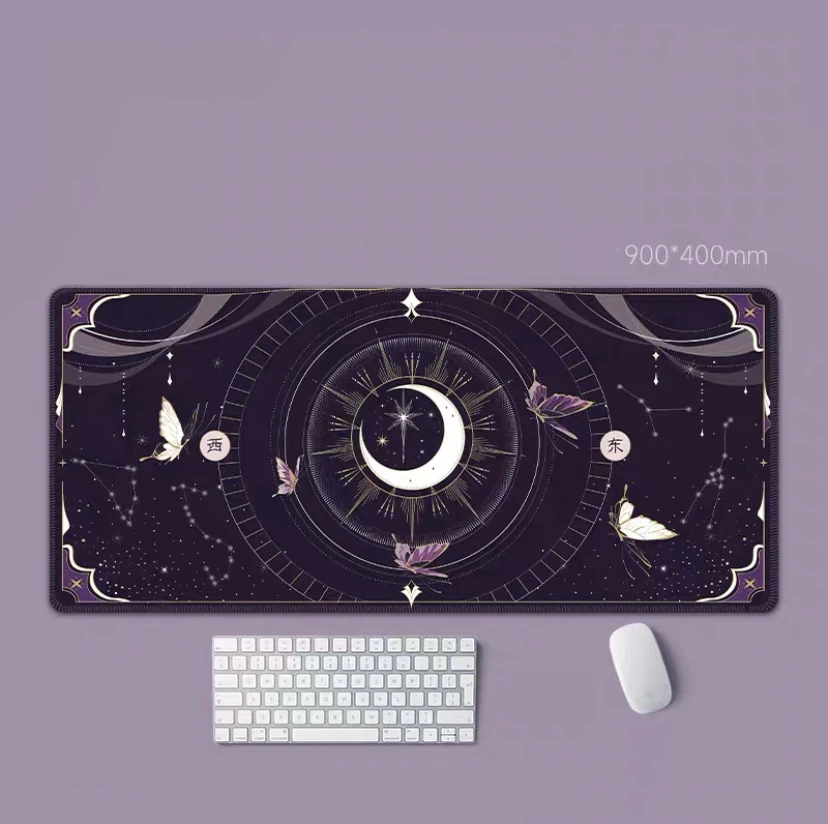 Magic array mousepad oversized kawaii girls cartoon office computer dormitory laptop keyboard and mouse pads kawaii desk mat