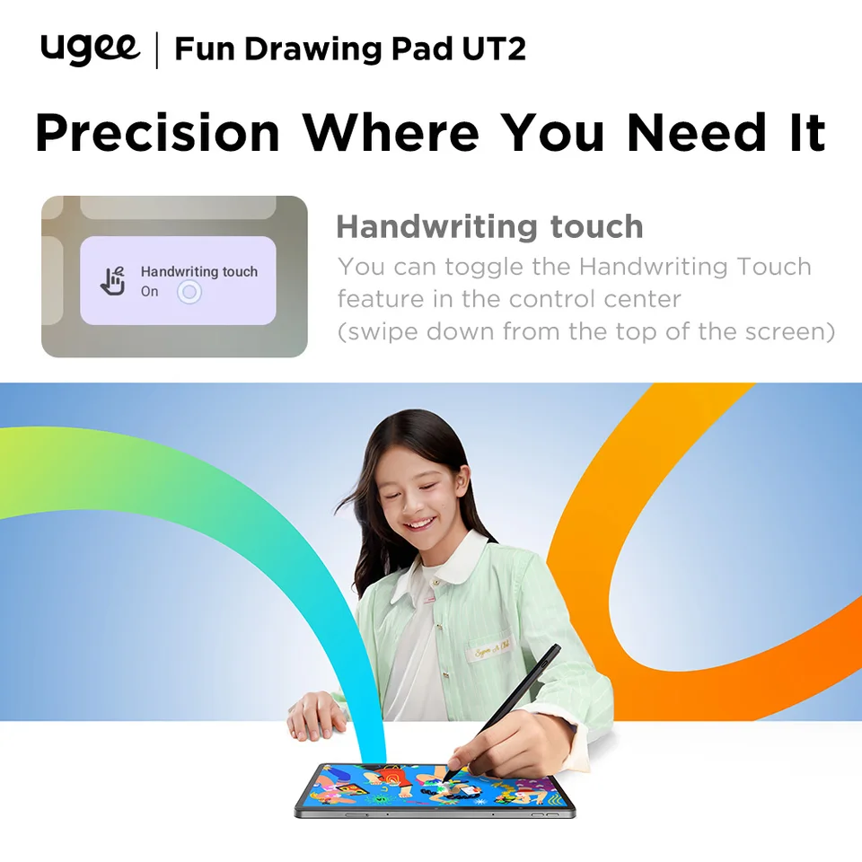 UGEE UT2 Fun Drawing Pad 6GB+128GB Full-Laminated Screen 2K Ultra