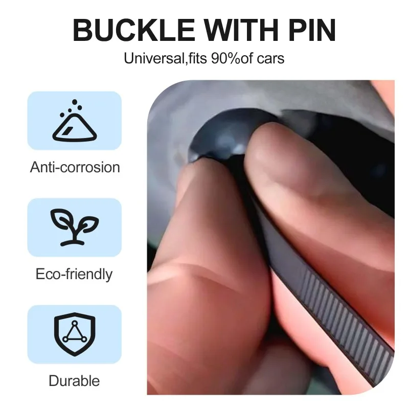 100 Stück Universal-Kabelbinder-Clips Für Auto – Selbstsichernd, Werkzeuglos Montierbar – Ersetzt Schrauben & Clips