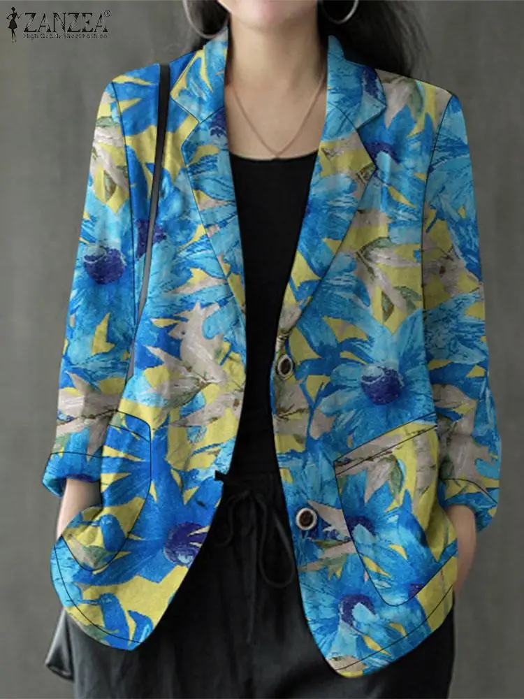 Floerns - Chamarra Vaquera De Manga Larga Para Mujer, Talla