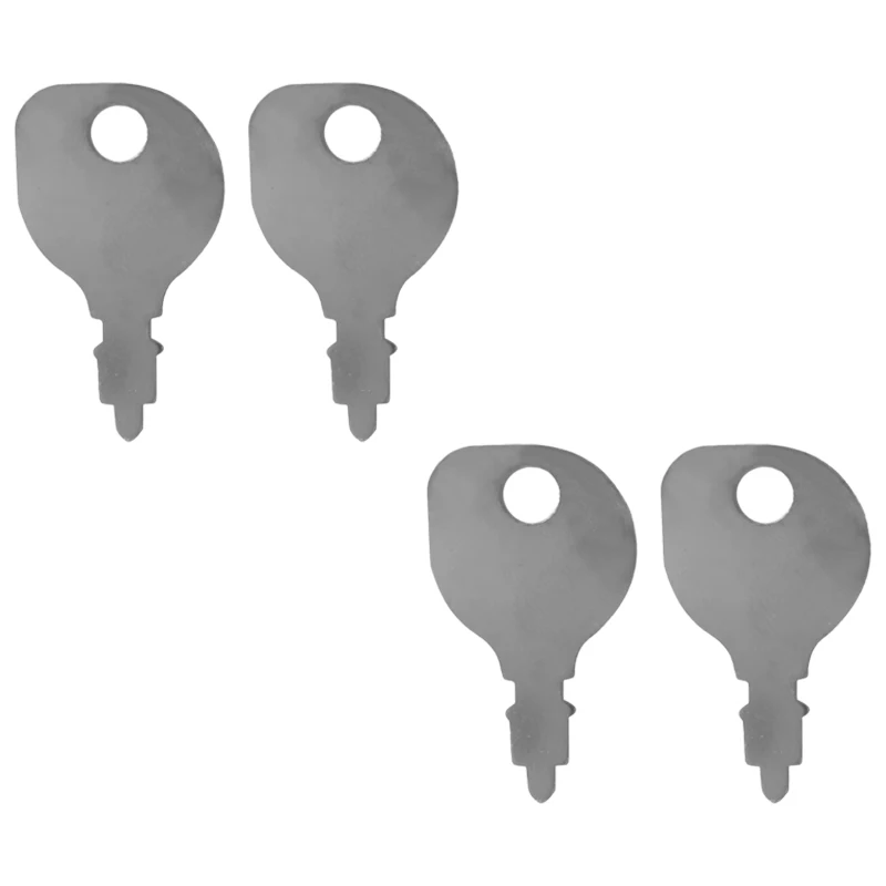 4PCS Ignition Key 430 AM30700 Compatible with John Deere Lawn Tractor 56 57 60 65 66 68 70 108 110 111 112 116 120 140 200 208