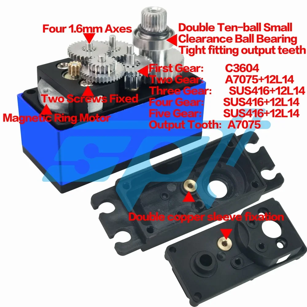 SPT ª ü  ũ  ݼ , RC ڵ ũѷ SCX10 TRX4 帮Ʈ 3D   κ ǰ, 12kg 4412LV