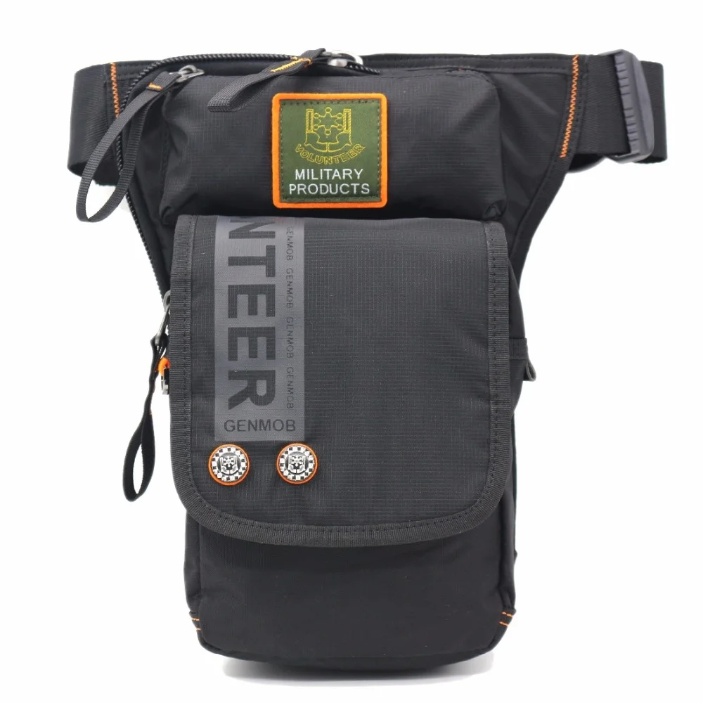 

Поясная сумка для мужчин мотоциклетная, забавная бананка в стиле милитари, набедренная сумочка на бедро, кросс-боди, мешок на плечо из ткани Оксфорд